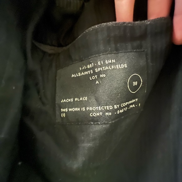 Men's Gray Suit Jacket - Picture 4 of 7